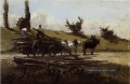 das Holz Wagen Camille Pissarro